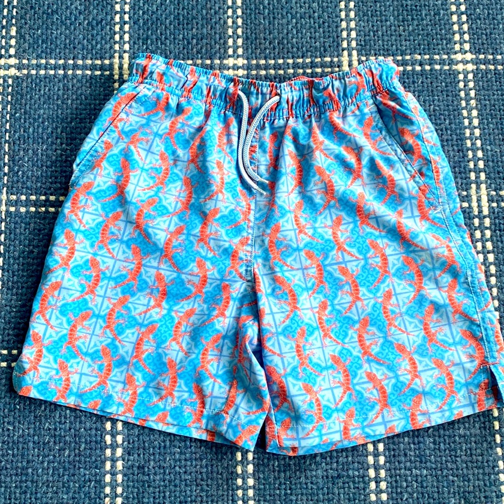 Peter Millar boys swim trunks sz small